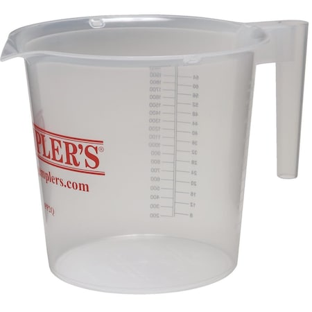 Polypropylene Measuring And Calibration Pitchers